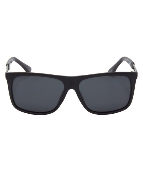 black solid sunglass - 18242814 - Standard Image - 1