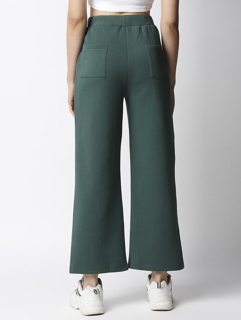 mid rise solid flat front trouser - 18245388 - Zoom Image - 4