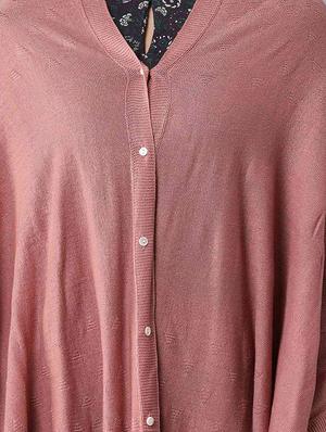 v-neck solid cardigan - 18246913 - Standard Image - 4