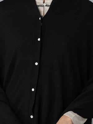 v-neck solid cardigan - 18246914 - Standard Image - 4