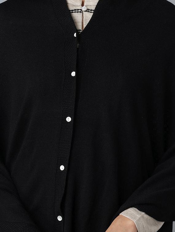 v-neck solid cardigan - 18246914 - Zoom Image - 4