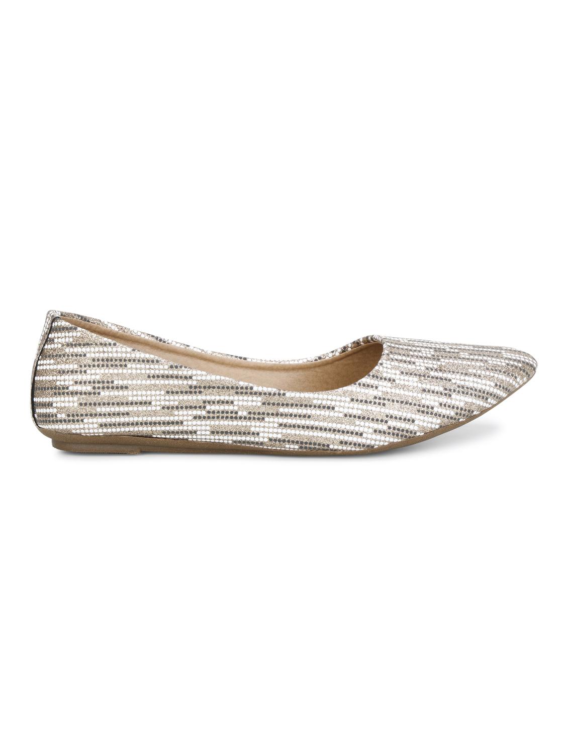 black faux leather slip on ballerina - 18247864 - Zoom Image - 3