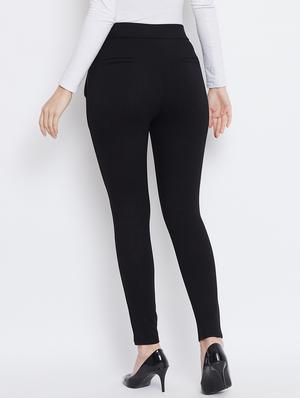 solid mid rise ankle length jegging - 18248834 - Standard Image - 4