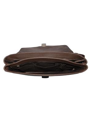 maroon leather laptop bag - 18250089 - Standard Image - 3