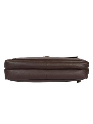maroon leather laptop bag - 18250089 - Standard Image - 4