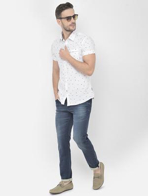 blue solid washed jean - 18250557 - Standard Image - 5