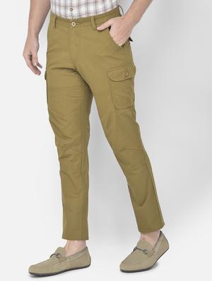 gold solid cargos casual trouser - 18250570 - Standard Image - 2