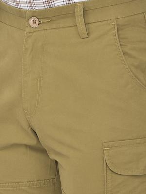 gold solid cargos casual trouser - 18250570 - Standard Image - 6