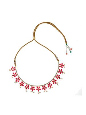 red brass short necklace - 18251213 - Standard Image - 2