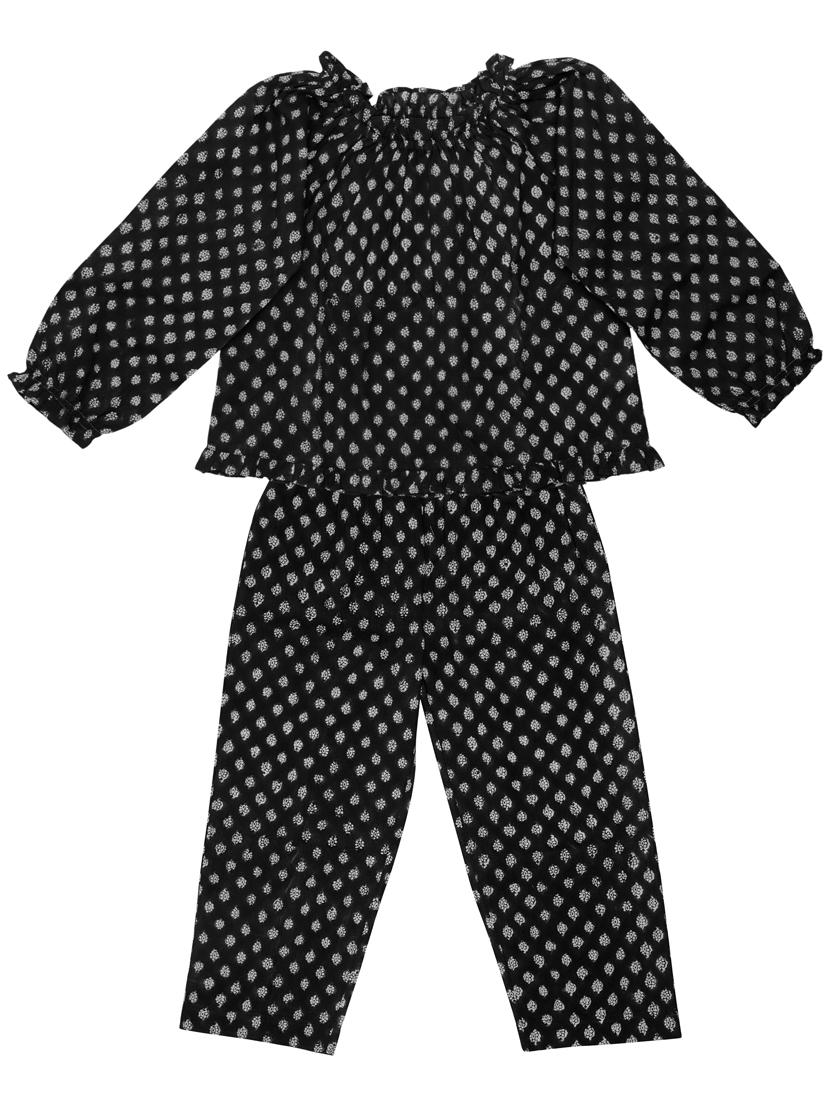 pink printed nightwear pyjama set - 18251540 - Zoom Image - 2