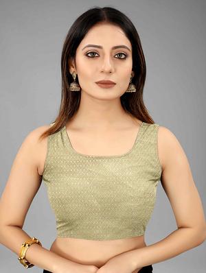 turquoise art silk ikat saree with blouse - 18253675 - Standard Image - 3