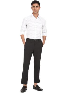 white printed casual shirt - 18254774 - Standard Image - 4