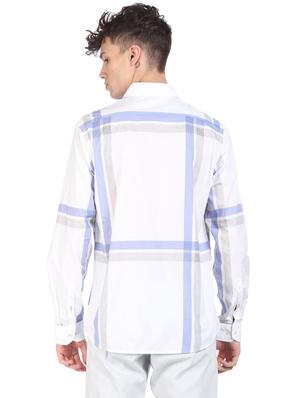 white striped casual shirt - 18254806 - Standard Image - 3