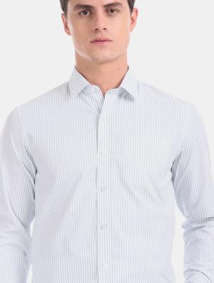 white striped formal shirt - 18256636 - Standard Image - 6
