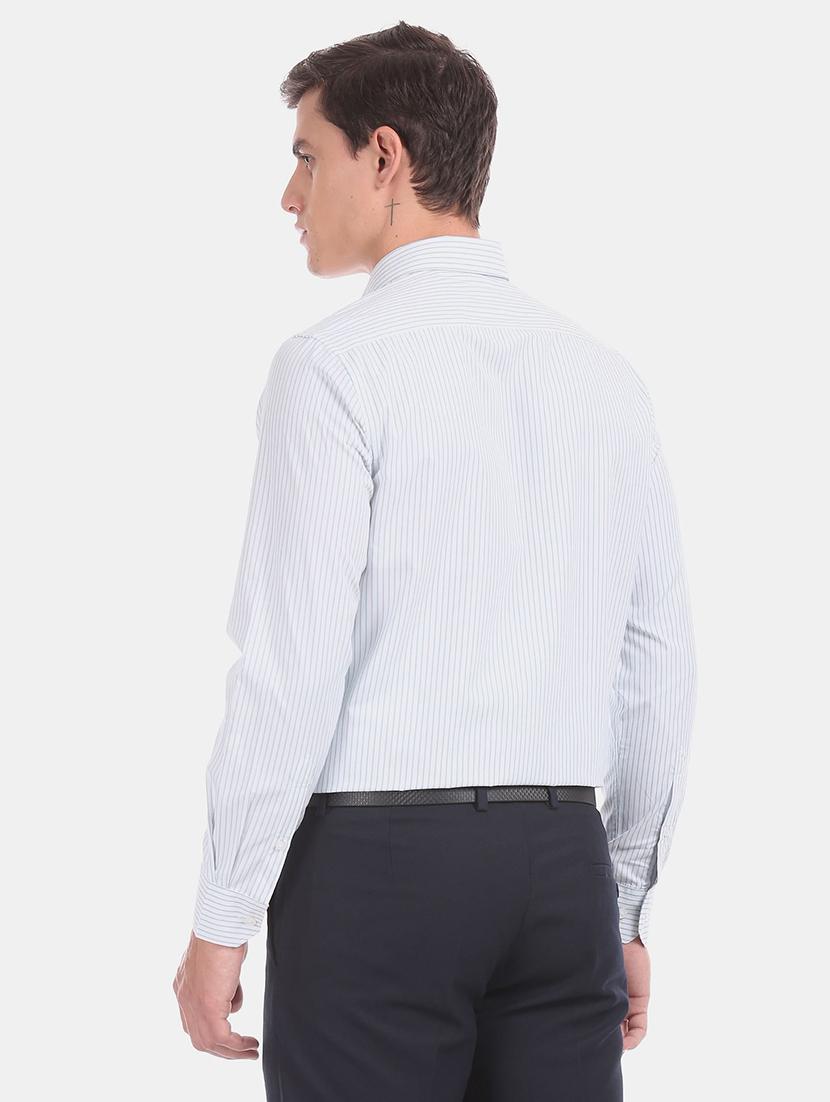 white striped formal shirt - 18256636 - Zoom Image - 3