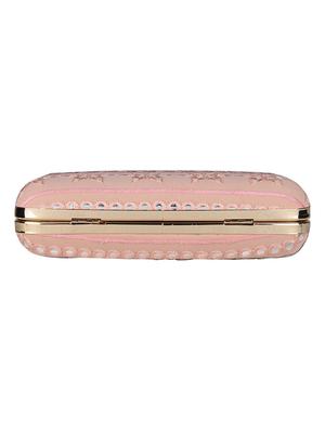pink cotton polyester blend regular clutch - 18257428 - Standard Image - 5