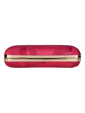 pink cotton polyester blend regular clutch - 18257434 - Standard Image - 5