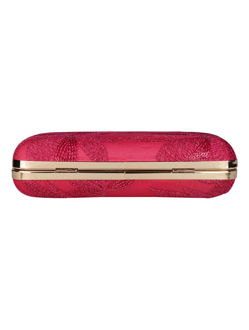 pink cotton polyester blend regular clutch - 18257434 - Zoom Image - 5