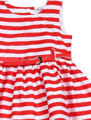 red striped frock - 18259192 - Standard Image - 3