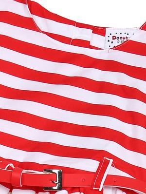 red striped frock - 18259192 - Standard Image - 4