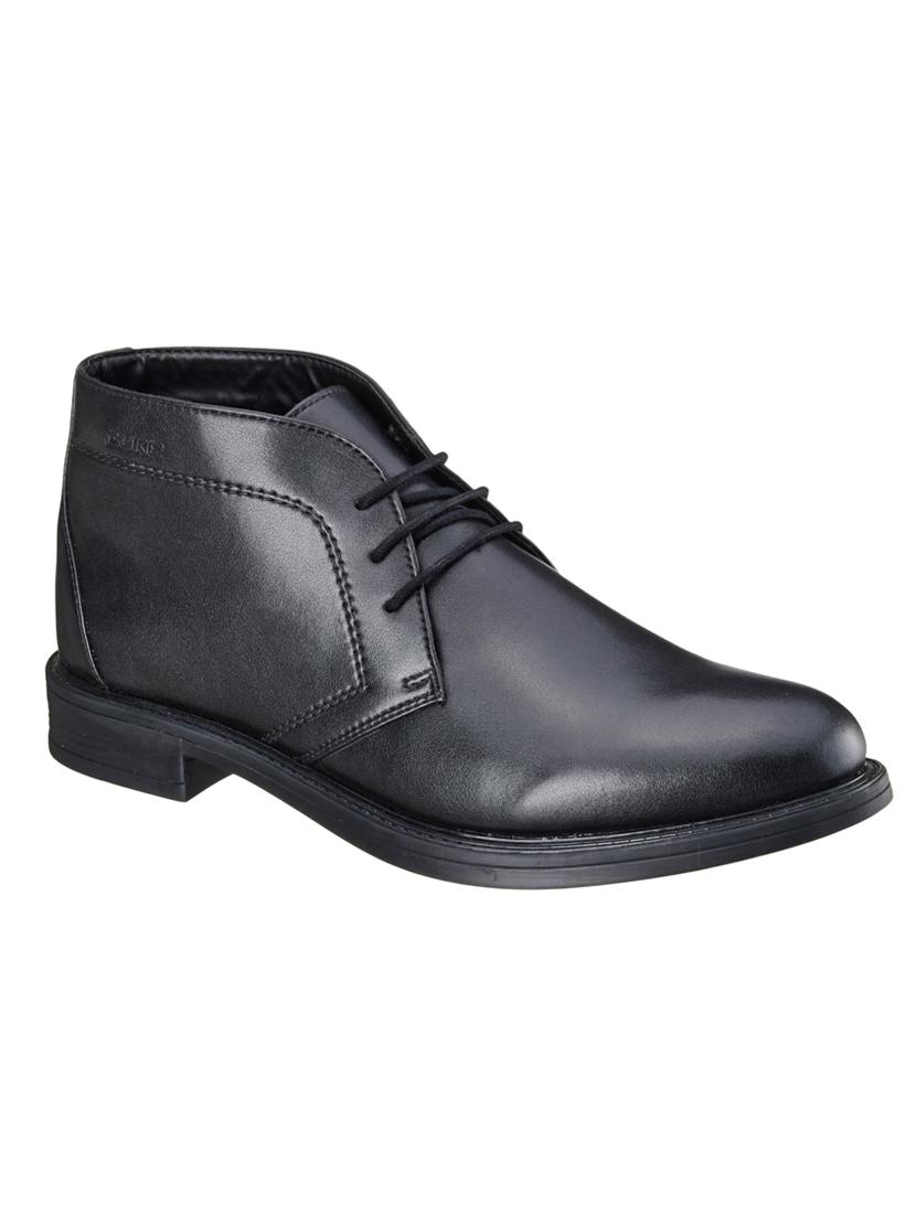 black synthetic lace up boots - 18259670 - Zoom Image - 1