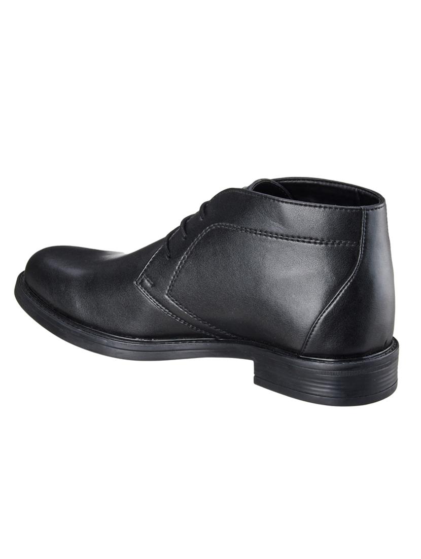 black synthetic lace up boots - 18259670 - Zoom Image - 3