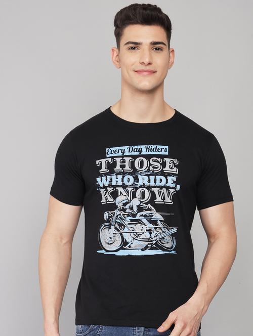 black printed t-shirt - 18260983 - Very Small Image - 1