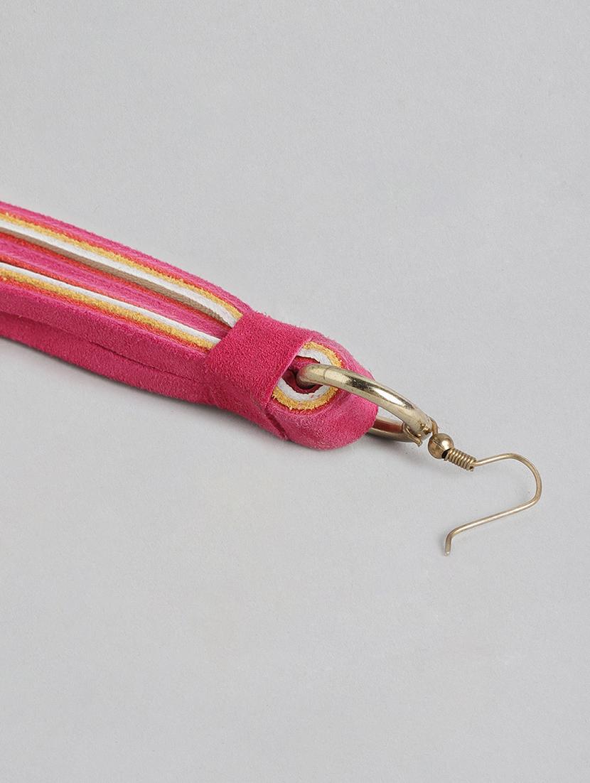 pink rubber drop earring - 18261429 - Zoom Image - 3
