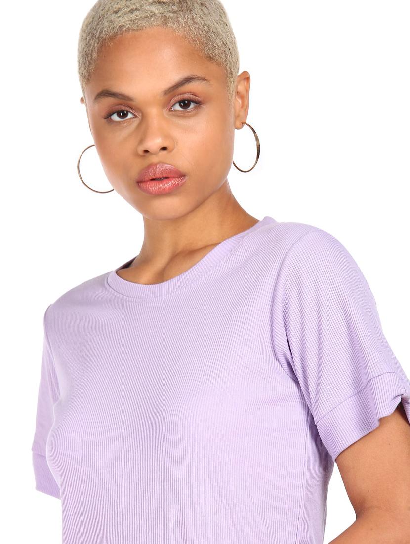 purple solid regular top - 18262093 - Zoom Image - 6