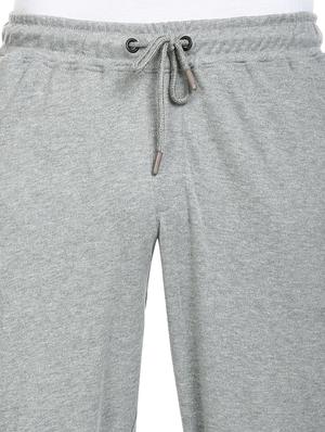 grey solid track pant - 18262247 - Standard Image - 5