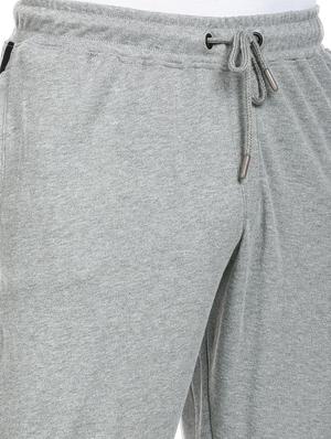 grey solid track pant - 18262247 - Standard Image - 6