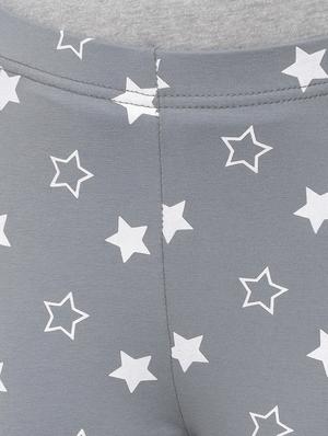grey printed legging - 18262581 - Standard Image - 5
