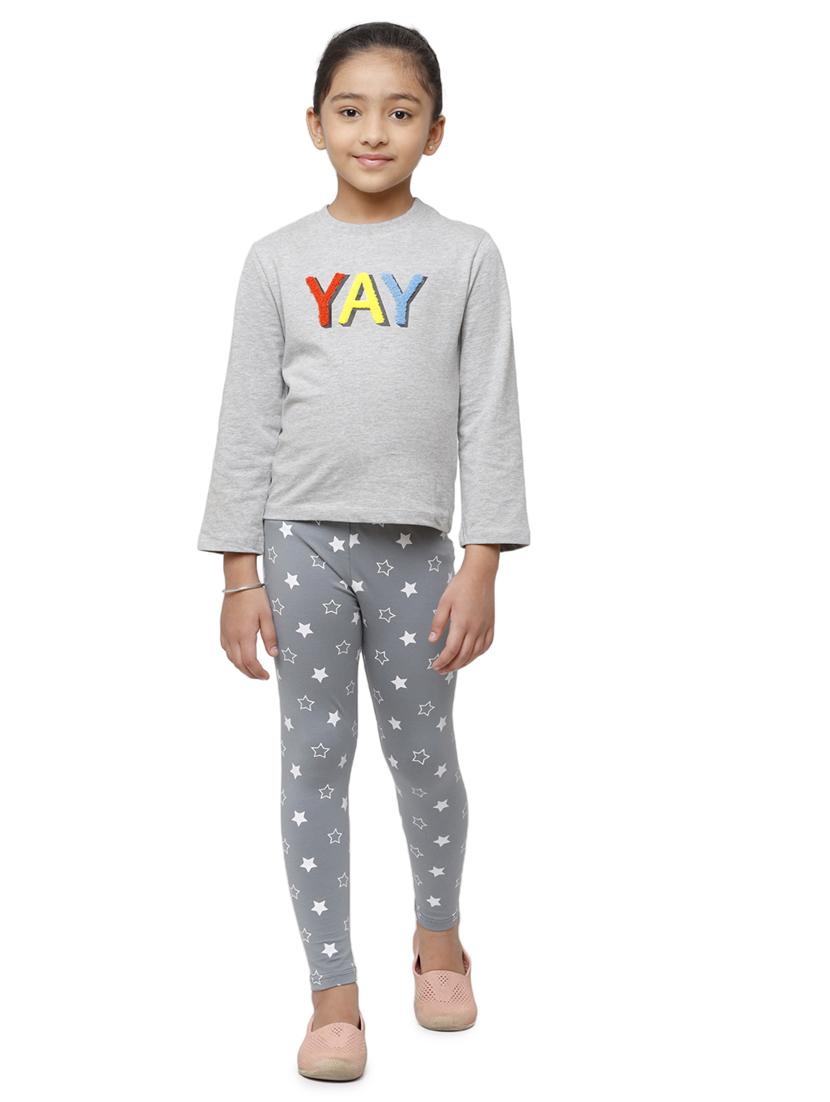 grey printed legging - 18262581 - Zoom Image - 4