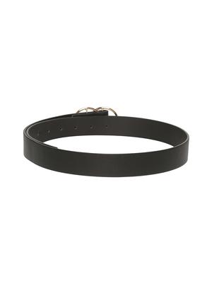 black synthetic leather) belt - 18262615 - Standard Image - 2