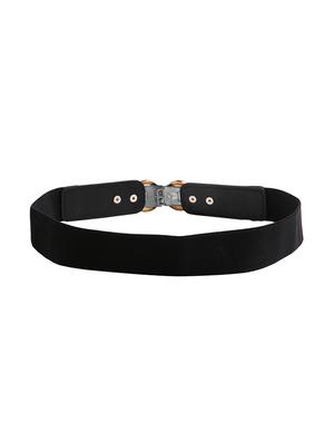 black synthetic leather) belt - 18262730 - Standard Image - 2