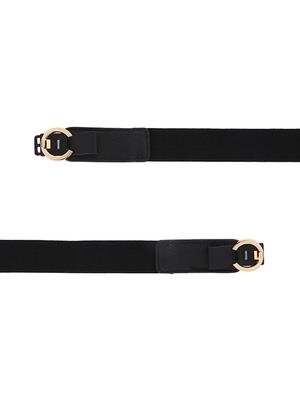 black synthetic leather) belt - 18262730 - Standard Image - 3