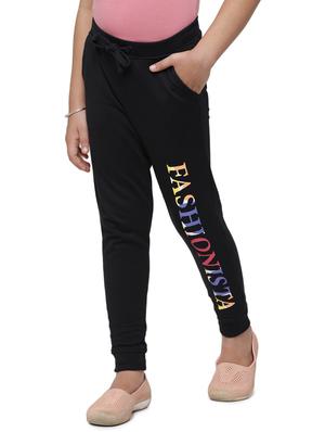 black printed jogger trouser - 18262930 - Standard Image - 2