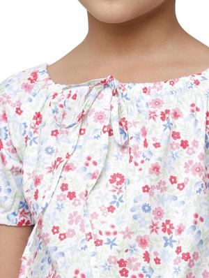 white printed regular tee - 18263115 - Standard Image - 5