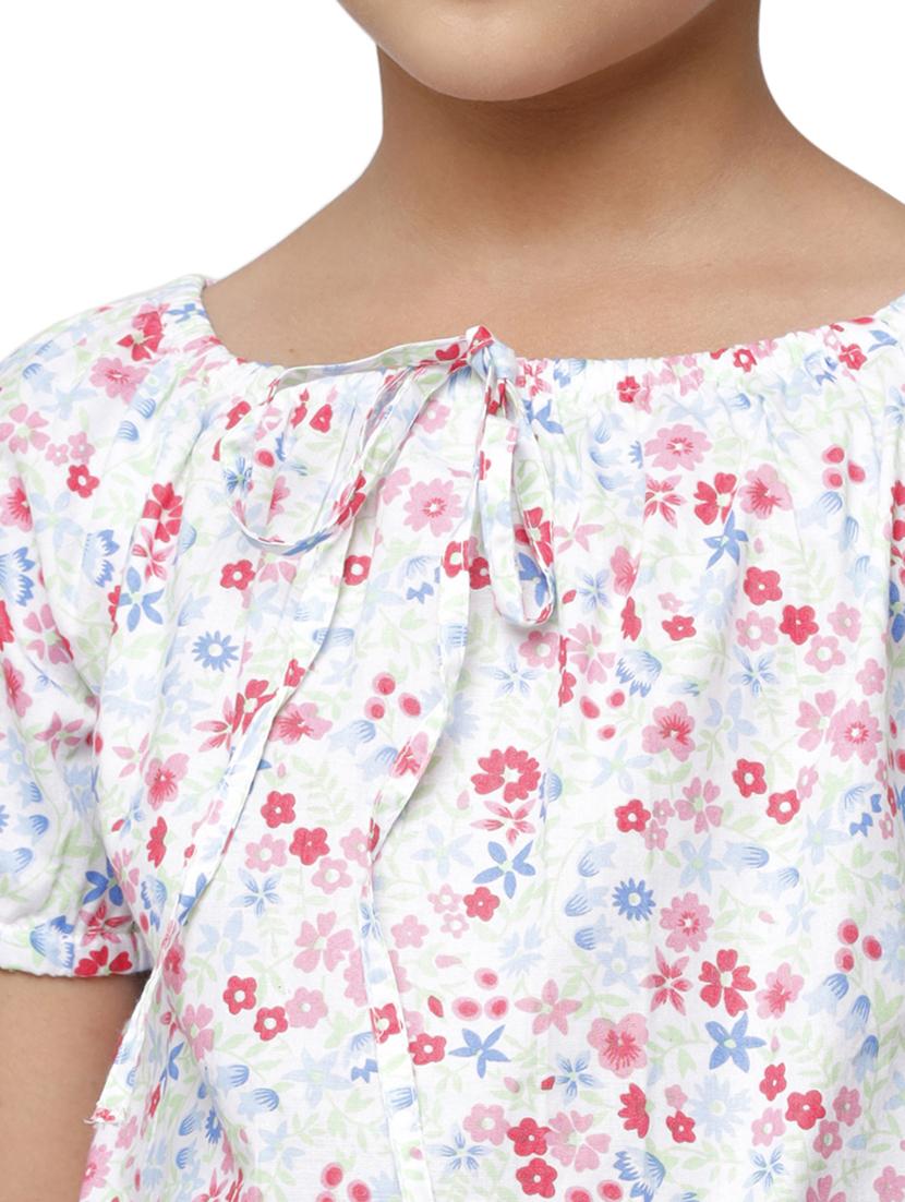 white printed regular tee - 18263115 - Zoom Image - 5