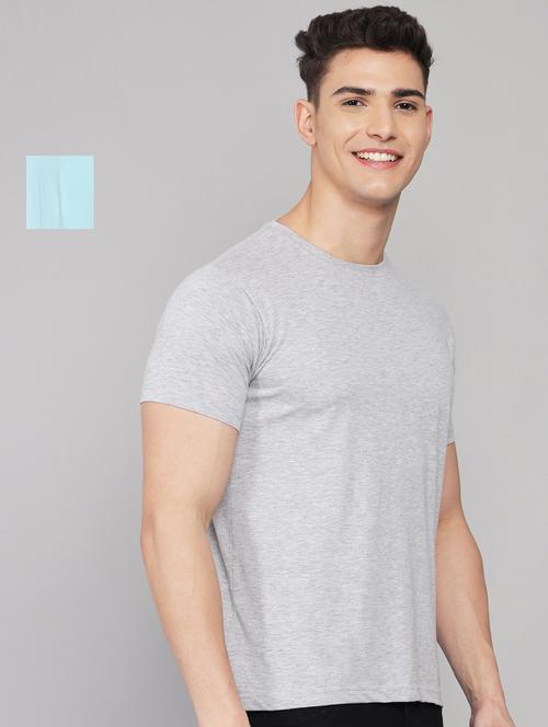 set of 2 solid combos t-shirt - 18267363 - Very Small Image - 1