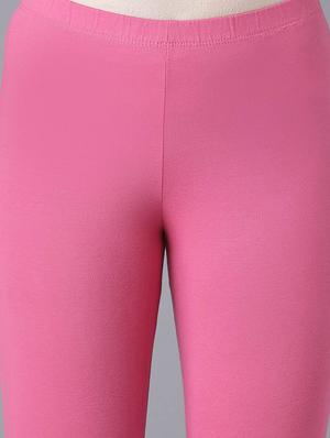 pink cotton churidars - 18269085 - Standard Image - 5