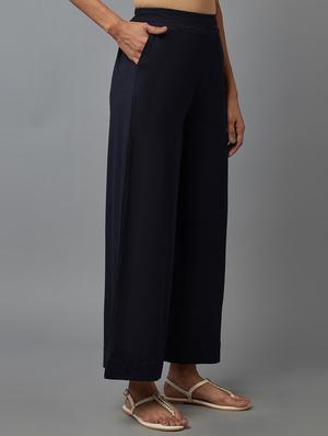 mid rise solid palazzo - 18269144 - Standard Image - 2