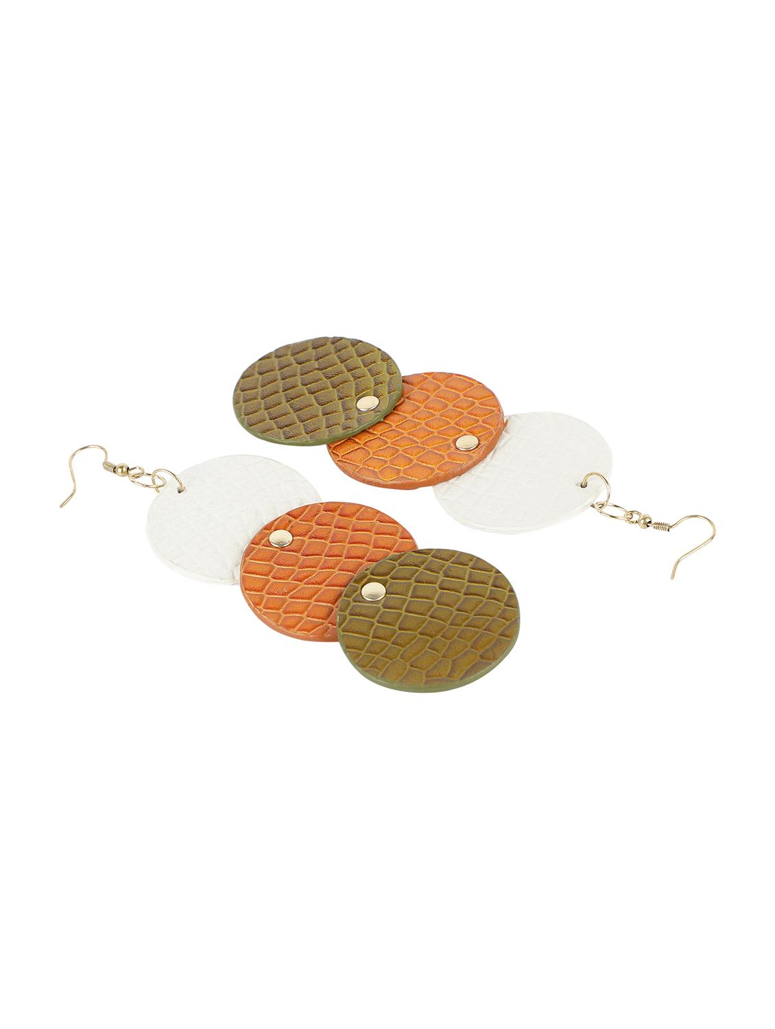 white rubber drop earring - 18270944 - Zoom Image - 3