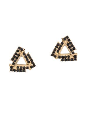 black metal studs earring - 18271456 - Standard Image - 2