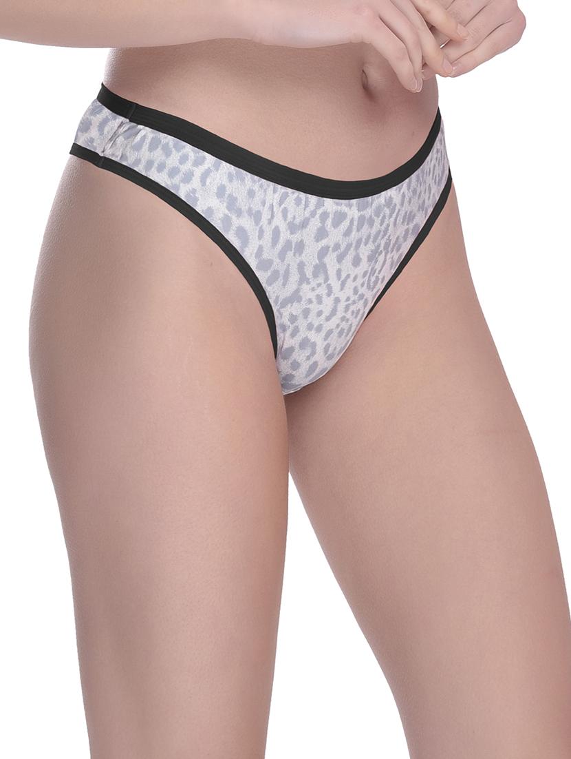 black printed bikini panty - 18271461 - Zoom Image - 2