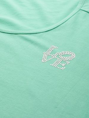 round neck solid plus tee - 18272469 - Standard Image - 5