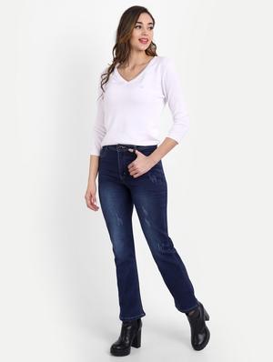 high rise stone washed jean - 18272565 - Standard Image - 4