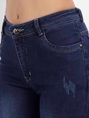 high rise stone washed jean - 18272565 - Standard Image - 5