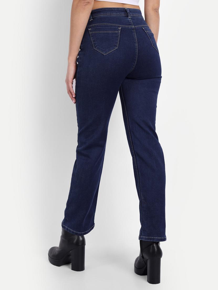 high rise stone washed jean - 18272565 - Zoom Image - 3