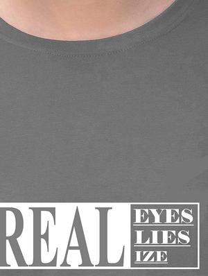 grey chest printed t-shirt - 18272733 - Standard Image - 4
